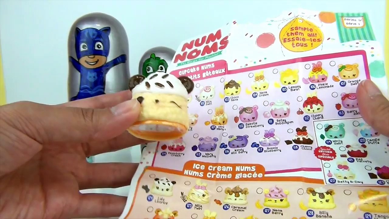 Disney Jr. PJ MASKS Nesting Matryoshka Dolls, Stacking Cups with Toy Surprises / TUYC