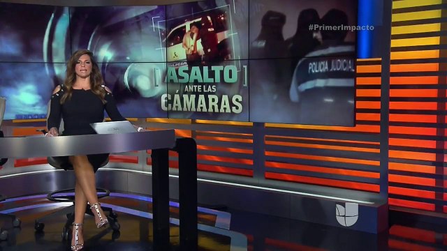 Cámaras de seguridad grabaron a tres delincuentes asaltando a un taxista