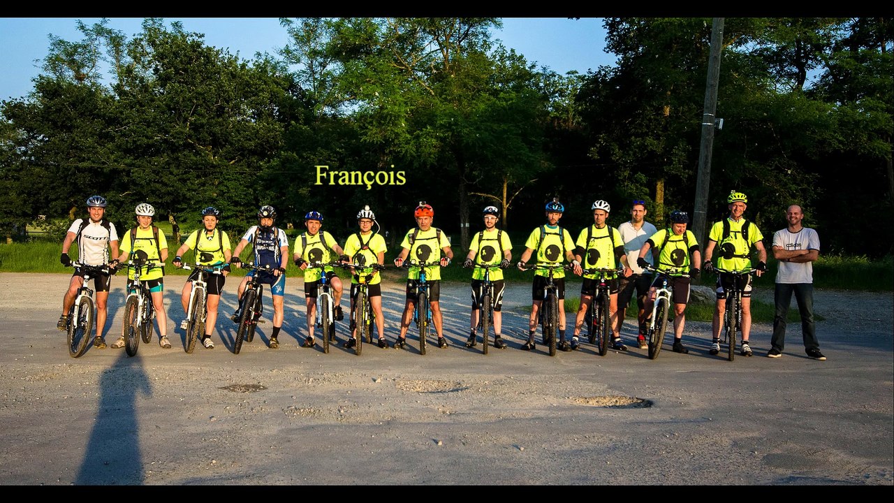 Nocturne VTT du mercredi 8 juin 2016, du parking du Verger (Le Mans - 72) à la cathédrale.