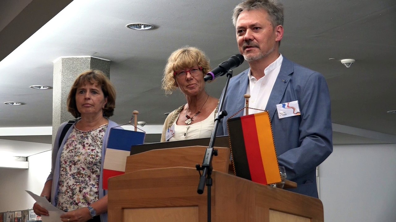 Eröffnung Kunstausstellung Leverkusen-Villeneuve (10.06.2016)