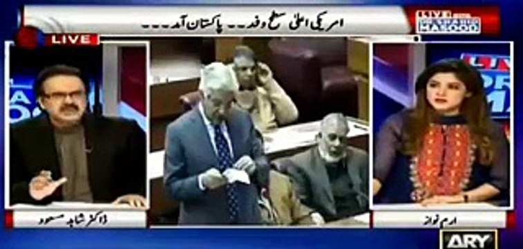 Ishaq Dar tu Maryam ke paon dho dho ke peetay hain - Dr Shahid Masood