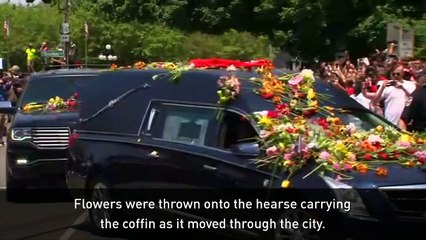 Muhammad Ali funeral: Thousands bid farewell