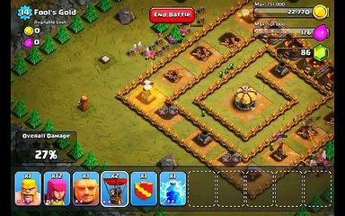 Clash of Clans Level 18 - Fools Gold