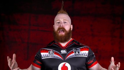 Sheamus has a message for the New Zealand Warriors rugby league team