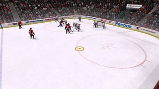 NHL 09 Lucky goalie
