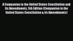 Read Book A Companion to the United States Constitution and Its Amendments 5th Edition (Companion