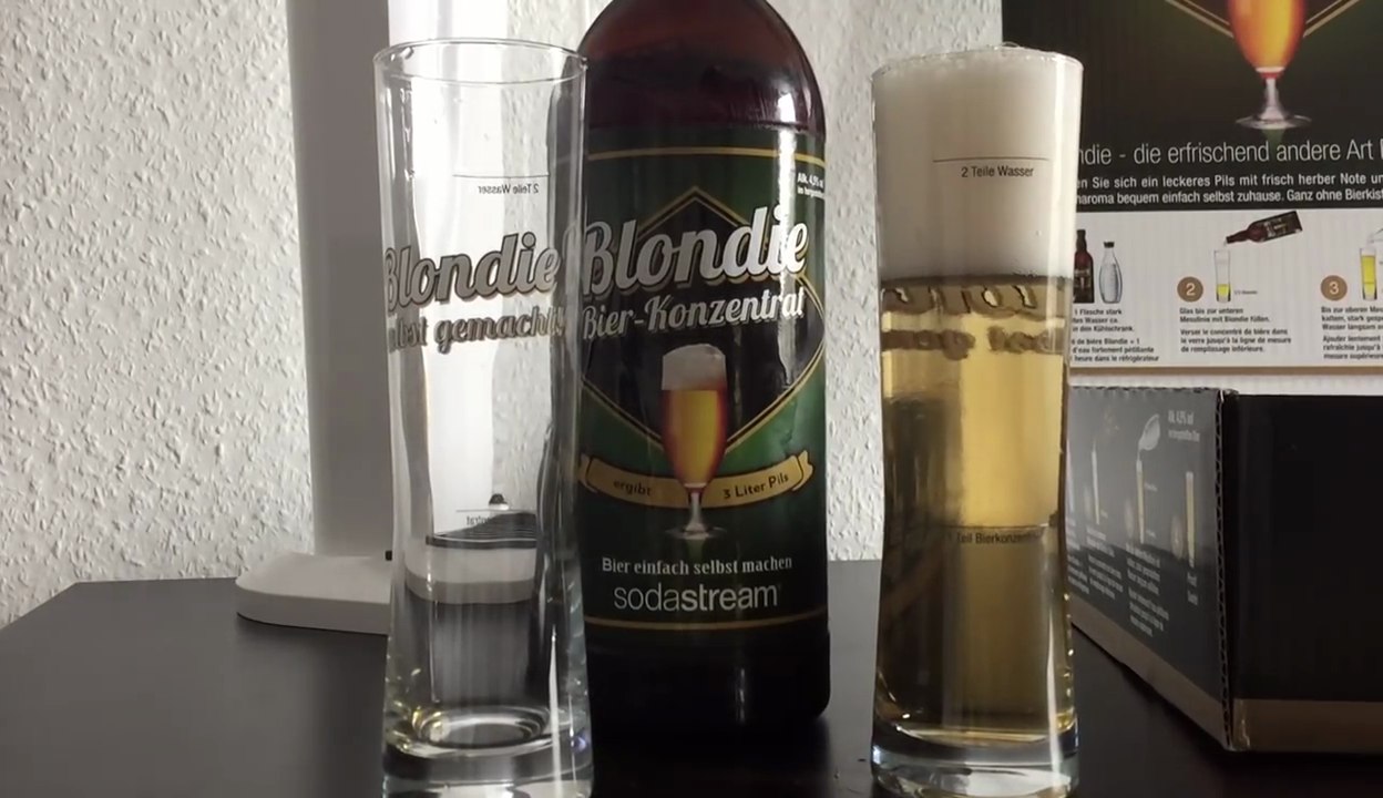 Sodastream Blondie Bier-Konzentrat