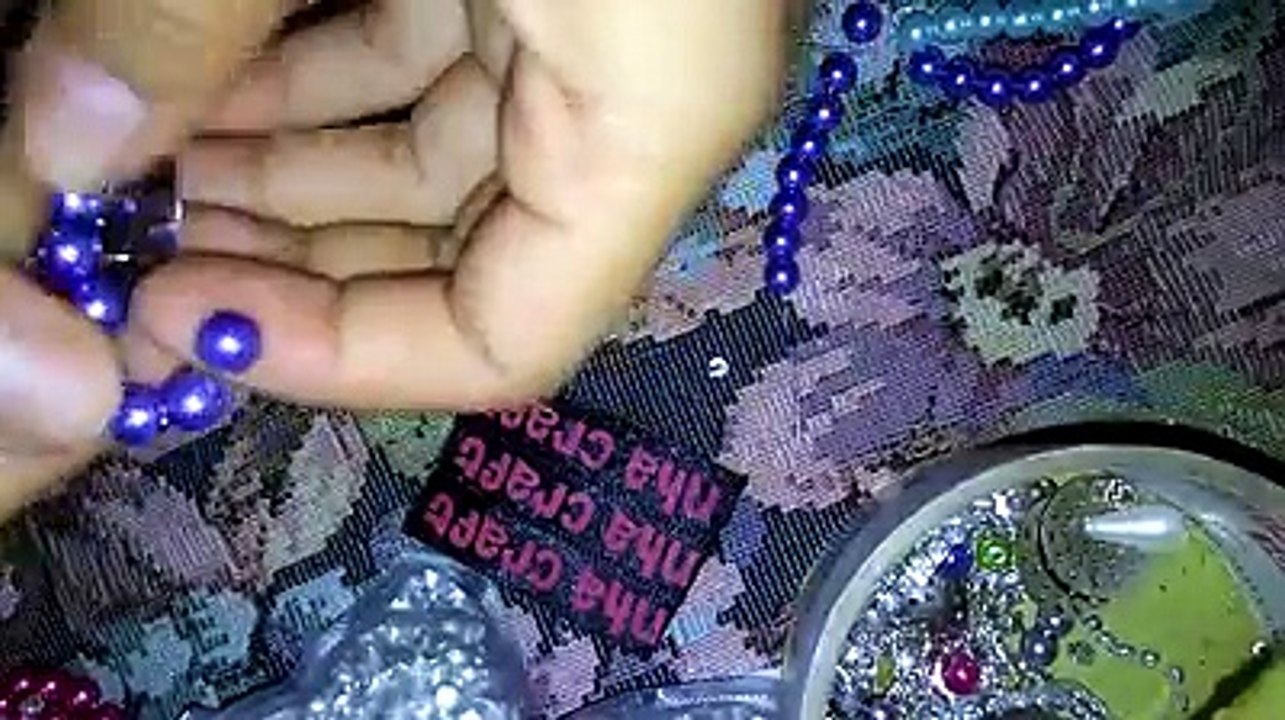 Tutorial Center Bead Memakai Sarangan by Dhona Nha