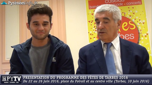 [HPyTv Tarbes] Présentation des Fêtes de Tarbes 2016 (10 juin 2016)