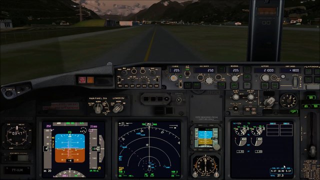 FSX-Decollage Air Algerie 737-800 De Sion Vers Alger Image HD