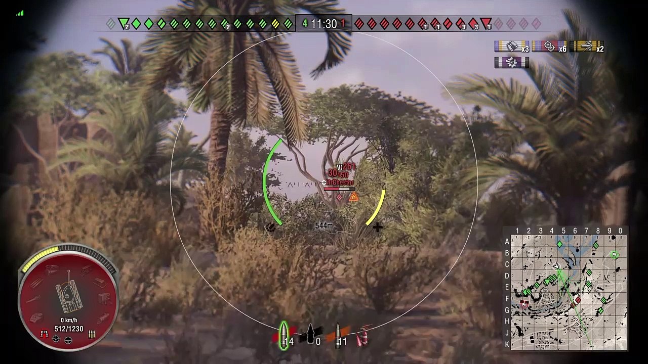 WoT lucky shot