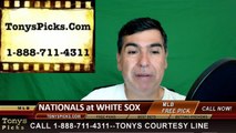 Washington Nationals vs. Chicago White Sox Pick Prediction MLB Baseball Odds Preview 6-7-2016