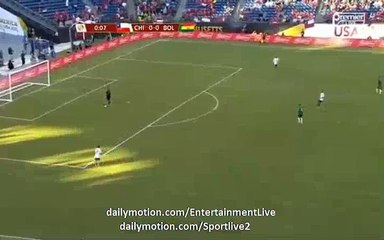Chile 1st BIG Chance Chile 0-0 Bolivia USA 2016
