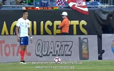 Alexis Sánchez Super FreeKick HD Chile 0-0 Bolivia