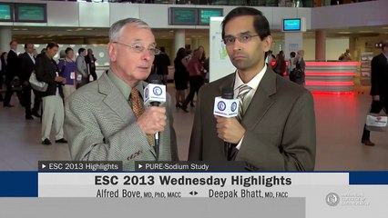 ESC Congress 2013 | Wednesday Highlights: PURE-Sodium, TASTE (RRCT), AMADEUS