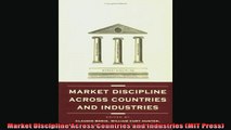 Enjoyed read  Market Discipline Across Countries and Industries MIT Press