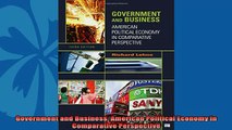 Popular book  Government and Business American Political Economy in Comparative Perspective