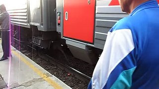 Скорый поезд премиум класса №29 Новороссийск-Москва отправляется со станции Мичуринск-Воронежский
