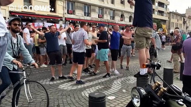 Euro2016: Máxima tensión en Marsella tras varios enfrentamientos entre hinchas radicales