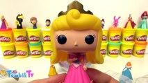 Uyuyan Güzel Prenses Aurora Sürpriz Yumurta Oyun Hamuru - Disney Prensesleri MLP Cicibiciler Minion