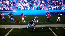 Madden 16 Carolina Panthers vs Atlanta Falcons Selfie Touchdown Dive.