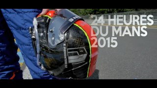 24 Heures du Mans - #OnTrackWith Vincent Capillaire au virage du Tertre Rouge.