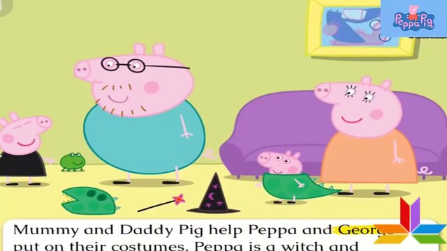 Peppa Pig's Halloween Pumpkin Party Top application for Children Best Peppa Pig Game Book