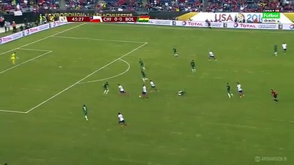 Alexis Sánchez Goal Chile 2-0 Bolivia USA 2016
