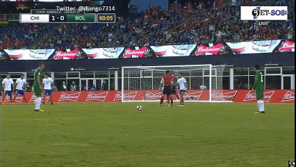 Jhasmani Campos Goal HD - Chile 1-1 Bolivia 10.06.2016