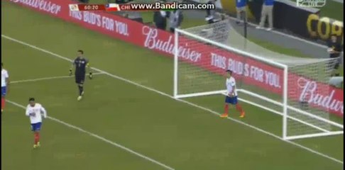 Jhasmani Campos Goal - -Chile 1-0 Bolivia - 10-06-2011