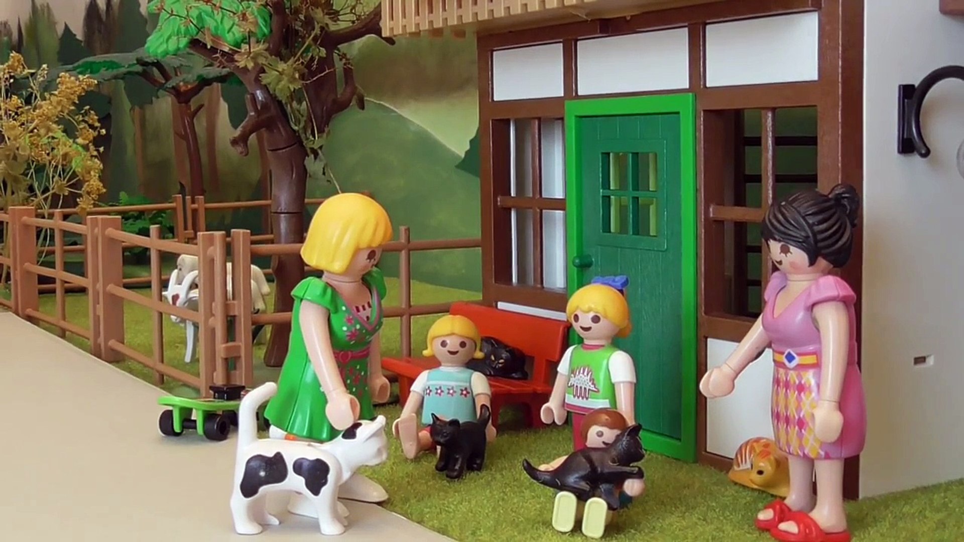 Playmobil Film deutsch Familie Hauser bekommt eine Katze family stories |  mirecraft - video Dailymotion