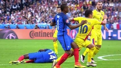 اهداف مباراة فرنسا و رومانيا 2-1