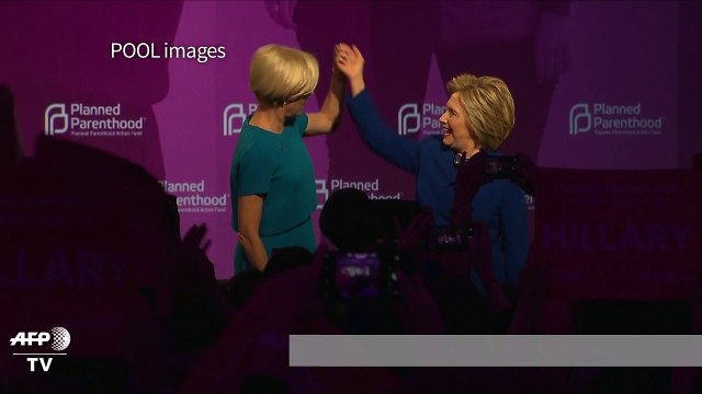 Clinton slams Trump comments in Planned Parenthood speech