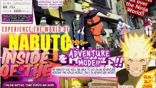 Naruto Shippuden :Ultimate Ninja Storm 4 I Adventure Mode Scan
