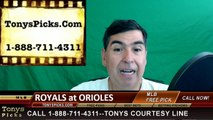 Kansas City Royals vs. Baltimore Orioles Pick Prediction MLB Baseball Odds Preview 6-6-2016
