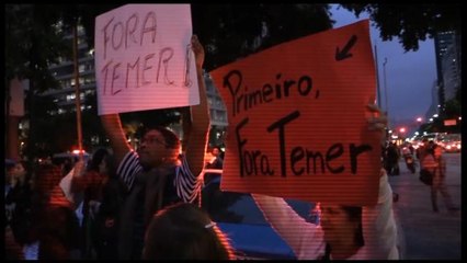Primera jornada nacional de protestas en Brasil piden salida de Temer
