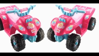 Best Kids Ride on Toys -  Fisher-Price Power Wheels Barbie Lil' Quad