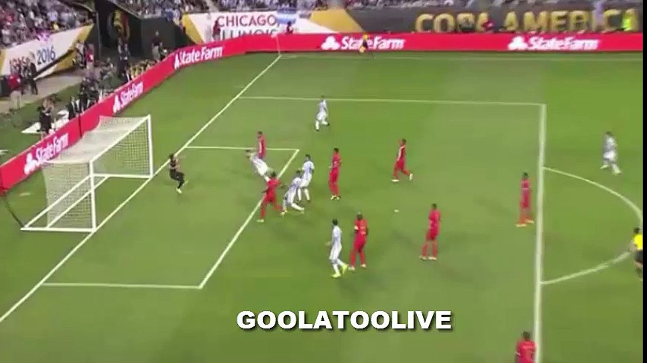 Nicolas Otamendi Goal Argentina vs Panama 1-0  (Copa America 2016)
