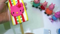 ☆★ Play Doh Supprise 2016 Creating Delicious Ice Cream Hello Kitty Unique For Peppa Pig Español toys