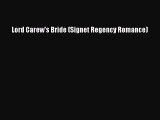 Read Lord Carew's Bride (Signet Regency Romance) PDF Online