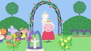 Peppa Pig English Episodes Clip 2016 - Jumping in Muddy Puddles with the Queen en Español