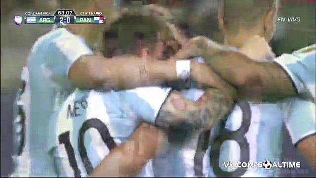 Lionel Messi Goal HD Argentina 2-0 Panama Copa America Centenario 2016