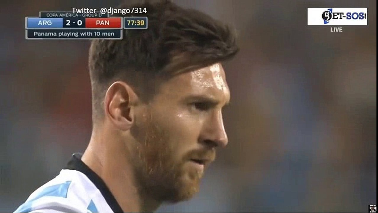 Leo Messi 2nd Goal HD - Argentina 3-0 Panama 10.06.2016