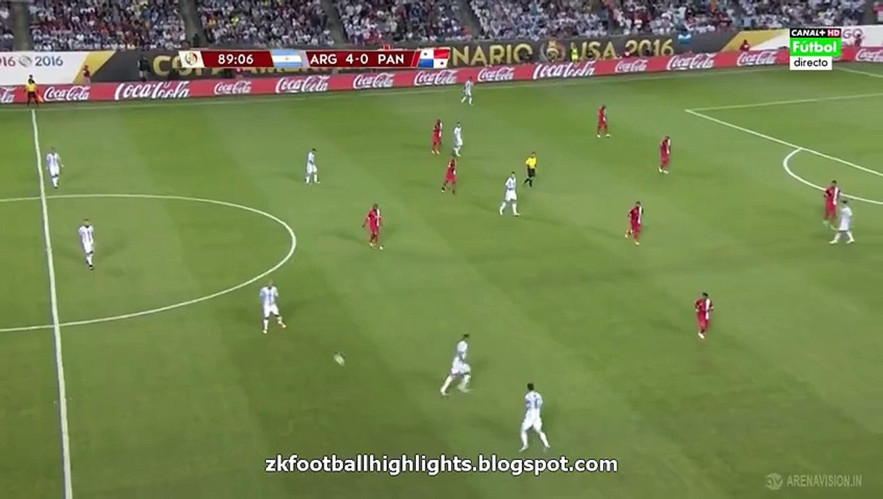 Sergio Agüero Goal HD - Argentina 5-0 Panama 10.06.2016