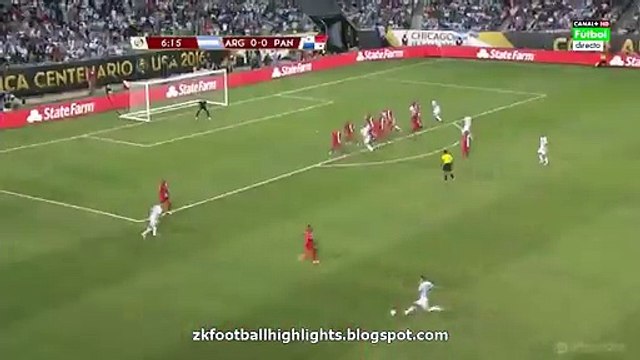 Argentina vs Panama 5-0 All Goals & Highlights HD 10.06.2016