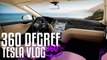 Tesla Autopilot 360° Vlog & Rush Hour Highway Test!