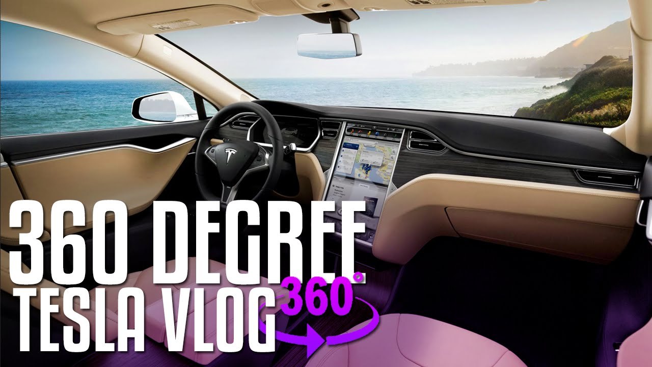 Tesla Autopilot 360° Vlog & Rush Hour Highway Test!