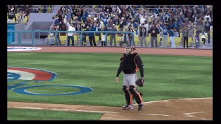 MLB 11 The Show Opening Day SF GIANTS VS. LA Dodgers featuring FEAR THE BEARD!