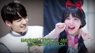 NAYEON (임나연) & JUNGKOOK (정국) - TWICE & BTS INTERACTION 4 || fightingkathy