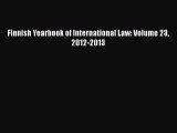 [Online PDF] Finnish Yearbook of International Law: Volume 23 2012-2013 Free Books